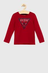 GUESS gyerek hosszúujjú piros, nyomott mintás - piros 104