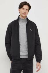 Calvin Klein Jeans rövid kabát férfi, fekete, átmeneti - fekete S - answear - 53 990 Ft
