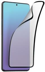  Samsung Galaxy S23 FE 5G üvegfólia- full glue, flexibilis fólia fekete kerettel - tokgalaxis