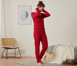 Tchibo Női pizsama, azsúrmintás, piros Piros L 44/46