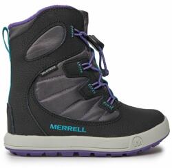 Merrell Cizme de zăpadă Merrell Snow Bank 4.0 Wtrpf Mk167148 Black/Purple/Turq