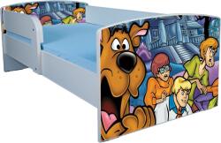  Patut copii Scooby Doo 130x60 cm cu sertar ptv3353 (PTV3353)