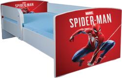  Pat baieti Spiderman 2 cu sertar si saltea 130x60 cm ptv3375 (PTV3375)