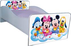  Pat Pentru Copii Minnie Si Prietenii - 180x80 Cm, Fara Sertar Ptv3227 (PTV3227)