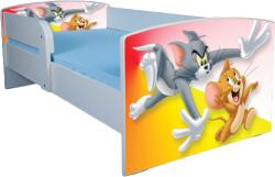  Pat copii 2-6 ani Tom si Jerry 130x60 cm cu sertar ptv3384 (PTV3384)