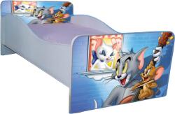  Pat fetite 2-6 ani Tom si Jerry 130x60 cm cu sertar ptv3438 (PTV3438)
