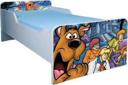  Patut baieti 2-6 ani Scooby Doo 130x60 cm cu sertar ptv3319 (PTV3319)