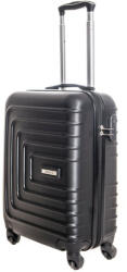  Altenberg fekete bőrönd L-es 72 cm 4 kerekű ABS
