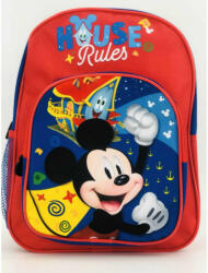 Tudor ovis hátizsák Mickey Mouse gyerek táska piros kék 32 x 25 x 10 cm