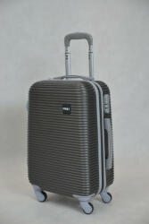  Dessau antracitszürke bőrönd 4 kerekes ABS 72 cm L-es