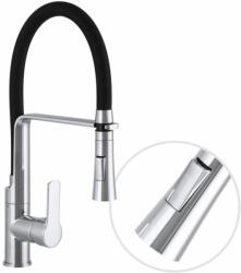  POWER csaptelep, rugalmas zuhanyfejes króm, UTOLSÓ DARAB (BVSK-CH)