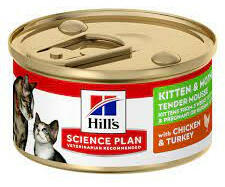Hill's Science Plan Feline Kitten Mousse Konzerv 85g - vetpluspatika