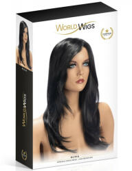 World Wigs Olivia hosszú, sötétbarna paróka - lunaluna