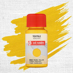 Talens Art Creation textilfesték világos anyagra - 8502 Pearl yellow