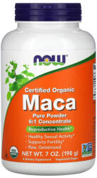 NOW MACA Organica, Pure Powder 6: 1, Now Foods, 198g