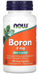 NOW Boron (Bor) Mineral, 3 mg, Now Foods, 100 capsule