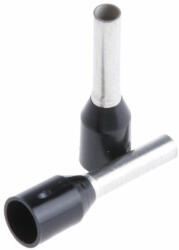 Weidmüller Érvéghüvely szigetelt normál 6mm2 20mm fekete H6, 0/20 SW Weidmüller (0533500000)