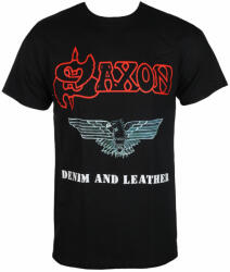 RAZAMATAZ tricou stil metal bărbați Saxon - DENIM & LEATHER - RAZAMATAZ - ST0336