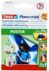 tesa Ragasztócsík kétoldalas, Powerstrips poszterhez Tesa (58003-00079-21) - iroszer24