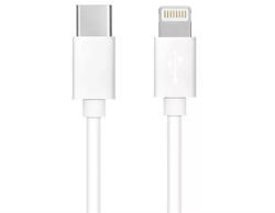 Apple USB Type-C - iPhone Lightning kábel fehér 1 méter