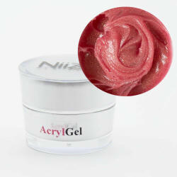  NiiZA AcrylGel - Glimmer Rose RED 15g - gellakk