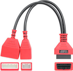  Nissan 16pin 32pin kábel -> OBD2 - autókulcs programozás (AD000108)