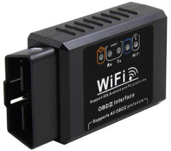  ELM327 WIFI hibakódolvasó, autódiagnosztika fekete (AD000081)