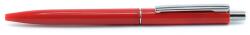 BLUERING Golyóstoll 0, 8mm, nyomógombos műanyag piros test, Bluering® Z3, írásszín piros (BR897633TAR) - upgrade-pc
