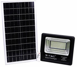 V-TAC Proiector led cu incarcare solara 40W, 4000K, 3100 lm, telecomanda, 353 x 90 x 304 mm (ELP-SKU-8577)
