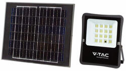 V-TAC Proiector led cu incarcare solara 15W, 6400K, telecomanda (ELP-SKU-6968)