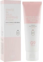 G9SKIN Spumă de curățare cu efect iluminant - G9Skin White In Milk Whipping Foam 120 ml