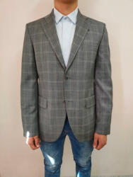Van Gils Елегантно мъжко сако в сив цвят m-168 - Сив, размер 50 / l