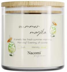 Nacomi Lumânare parfumată din soia Summer Mojito - Nacomi Fragrances 450 g