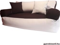  Babzsák kanapé szövet(Válaszd ki a Te színeidet! ) fehér (bzskpld01)