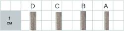 Gurza Oval Alluminum Tube #C (dia. 1, 4x2, 8x10 mm)