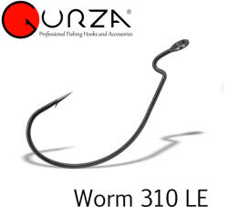 GURZA WORM 310 LE #3/0 BN cseburaska offset horog