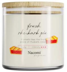 Nacomi Lumânare parfumată din soia Fresh Rhubarb Pie - Nacomi Fragrances 450 g