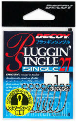 Decoy Single-27 PLUGGIN SINGLE #6 nagyfülű horog
