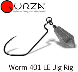 GURZA WORM 401 LE JR HOOK #2 4 g