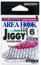 Decoy AREA HOOK TYPE-XII AH-12 JIGGY #4 barbless (szakáll nélküli) jig horog