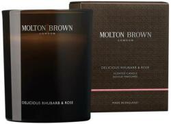 Molton Brown Delicious Rhubarb & Rose Scented Candle - Lumânare parfumată 190 g