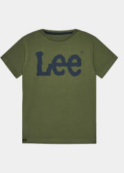 Lee Póló Wobbly Graphic LEE0002 Zöld Regular Fit (Wobbly Graphic LEE0002)