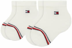 Tommy Hilfiger 2 pár hosszú szárú gyerek zokni 701220516 Fehér (701220516)