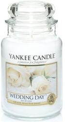 Yankee Candle Lumânare parfumată într-un borcan Ziua nunții - Yankee Candle Wedding Day 623 g