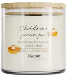 Nacomi Lumânare parfumată din soia Christmas Pecan Pie - Nacomi Fragrances 140 g