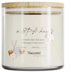 Nacomi Lumânare parfumată din soia SPA Day - Nacomi Fragrances 450 g