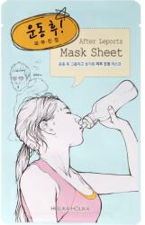 Holika Holika Mască de țesut cu efect de calmare pentru piele, după sport - Holika Holika After Mask Sheet Leports 18 ml