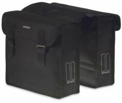 Basil Mara double bag, fekete csomagtartó táska