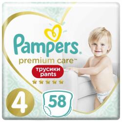Pampers Premium Care Pants 4 Maxi 9-15 kg 58 buc