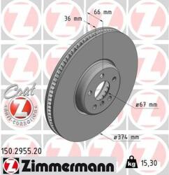 ZIMMERMANN Disc frana ZIMMERMANN 150.2955. 20 - automobilus
